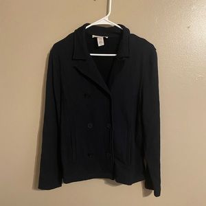 Classic Navy Blue Pea Coat